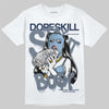 New Balance 9060 Arctic Grey DopeSkill T-Shirt Stay It Busy Graphic Streetwear - White