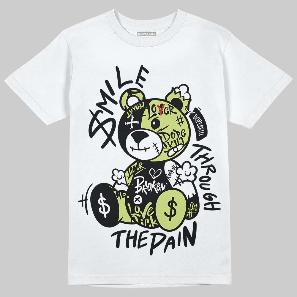 Jordan 11 “Inner Beast” DopeSkill T-Shirt Smile Through The Pain Graphic Streetwear - White 