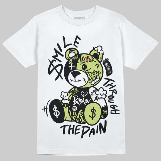 Jordan 11 “Inner Beast” DopeSkill T-Shirt Smile Through The Pain Graphic Streetwear - White 