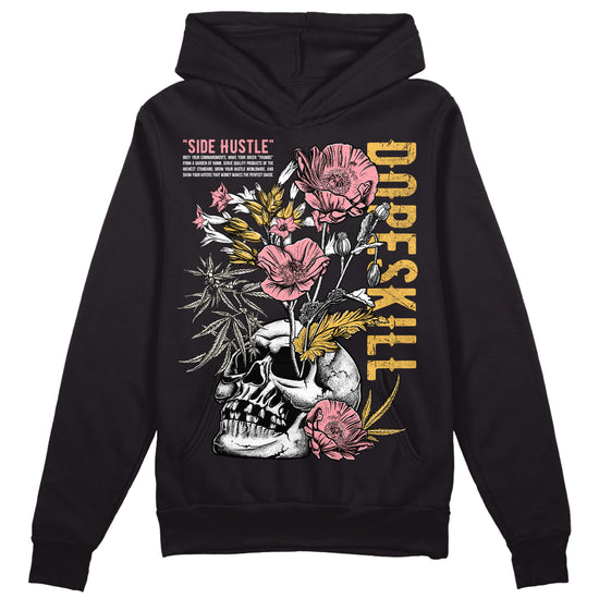 Jordan 3 GS “Red Stardust” DopeSkill Hoodie Sweatshirt Side Hustle Graphic Streetwear - Black