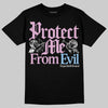 Jordan 5 “Year of the Snake” DopeSkill T-Shirt Protect Me From Evil Graphic Streetwear - Black