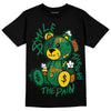 Green Sneakers DopeSkill T-Shirt Smile Through The Pain Graphic Streetwear - Black