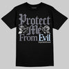 Jordan 11 Low CNY “Year of the Snake” DopeSkill T-Shirt Protect Me From Evil Graphic Streetwear - Black