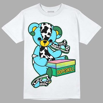 Dunk Low Ben & Jerry’s Chunky Dunky DopeSkill T-Shirt Sneakerhead BEAR Graphic Streetwear - White 