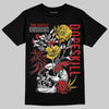 Jordan 14 Retro Ferrari (2025) DopeSkill T-Shirt Side Hustle Graphic Streetwear - Black