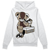 Jordan 1 High OG “Latte” DopeSkill Hoodie Sweatshirt Sneakerhead BEAR Graphic Streetwear - White 