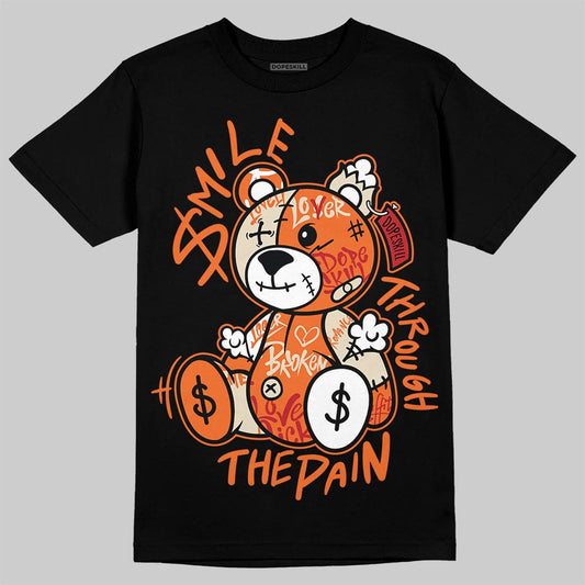 Jordan 3 “Starfish” DopeSkill T-Shirt Smile Through The Pain Graphic Streetwear - Black