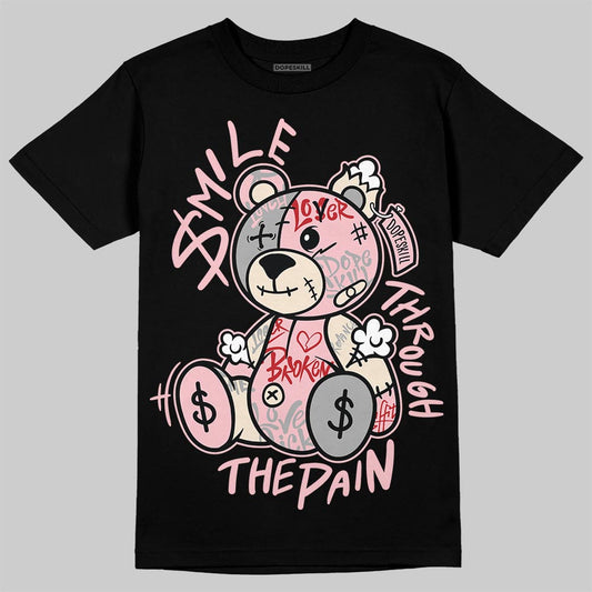 ASICS Gel-Nimbus 10.1 Strawberry DopeSkill T-Shirt Smile Through The Pain Graphic Streetwear - Black