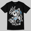 Jordan 10 OG “Steel” DopeSkill T-Shirt Smile Through The Pain Graphic Streetwear - Black