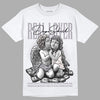 Jordan 2 Cement Grey DopeSkill T-Shirt Real Lover Graphic Streetwear - White