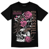 Dunk Low Smokey Mauve Playful Pink DopeSkill T-Shirt Side Hustle Graphic Streetwear - Black