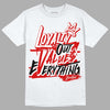 Jordan 1 Retro Low "Black Toe" DopeSkill T-Shirt LOVE Graphic Streetwear - White