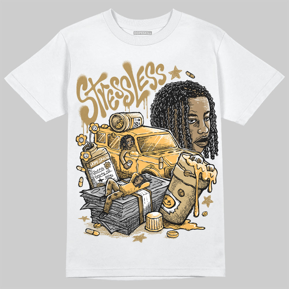 Jordan 6 “Pearl” DopeSkill T-Shirt Stressless Graphic Streetwear - WHite