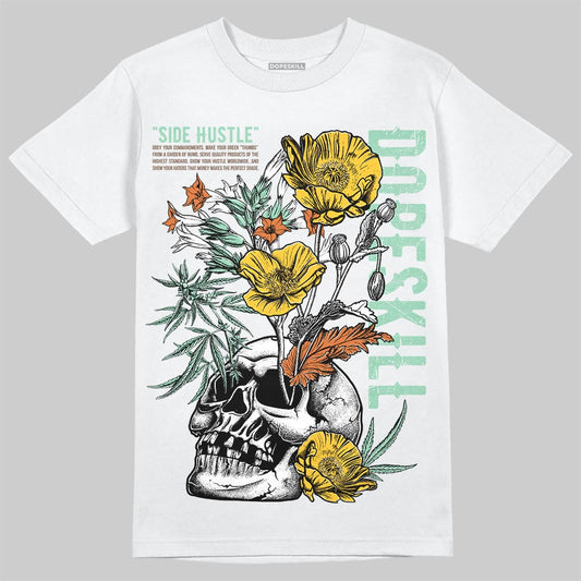SB Dunk Low Rodeo Tourmaline DopeSkill T-Shirt Side Hustle Graphic Streetwear - White