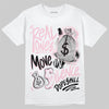 Jordan 5 OG “35th Anniversary” DopeSkill T-Shirt Real Ones Move In Silence Graphic Streetwear - White