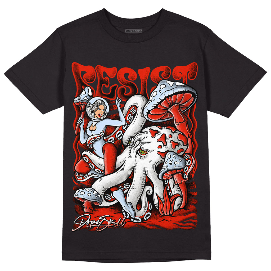 Jordan 6 Retro Toro Bravo DopeSkill T-Shirt Resist Graphic Streetwear - Black