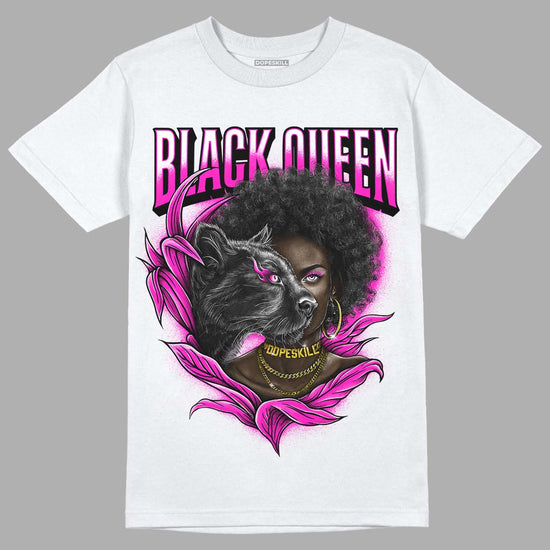 Dunk Low GS “Active Fuchsia” DopeSkill T-Shirt New Black Queen Graphic Streetwear - White