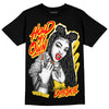 Jordan 4 Thunder DopeSkill T-Shirt New H.M.O Graphic Streetwear - Black
