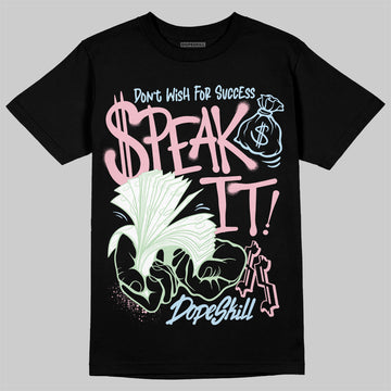Jordan 4 Retro Valentine's Day (2026) (GS) DopeSkill T-Shirt Speak It Graphic Streetwear - Black