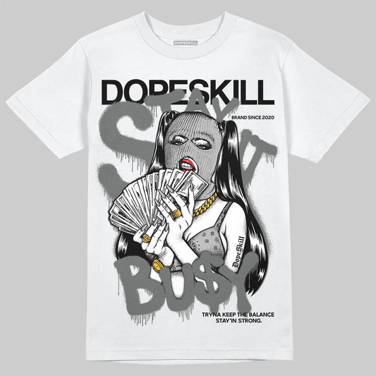 New Balance 2002R ‘Steel Orca’ DopeSkill T-Shirt Stay It Busy Graphic Streetwear - White