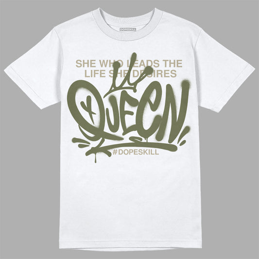 Air Max 90 Ballistic Neutral Olive DopeSkill T-Shirt Queen Graphic Streetwear - White