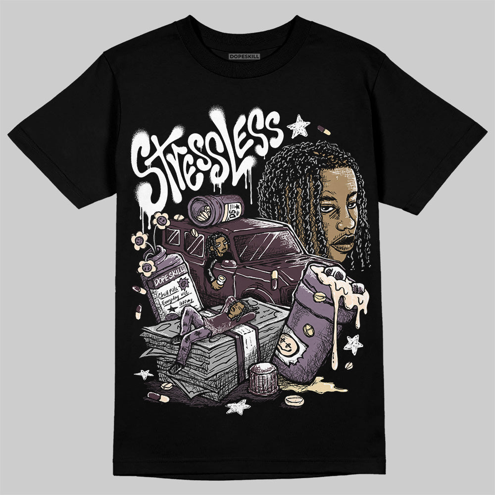 A Ma Maniére x Air Jordan 3 "Burgundy Crush" DopeSkill T-Shirt Stressless Graphic Streetwear - Black