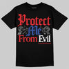 Jordan 3 “Seoul 2.0” DopeSkill T-Shirt Protect Me From Evil Graphic Streetwear - Black