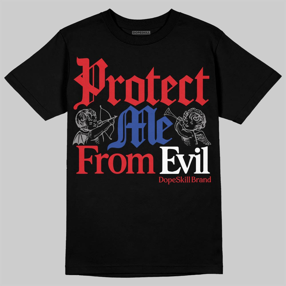 Jordan 3 “Seoul 2.0” DopeSkill T-Shirt Protect Me From Evil Graphic Streetwear - Black