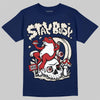 Jordan 11 “Rare Air” DopeSkill T-Shirt Stay Busy Graphic Streetwear - navy
