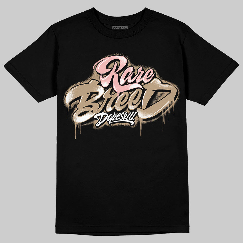 Nike Air Force 1 Low Canvas “Linen” DopeSkill T-Shirt Rare Breed Type Graphic Streetwear - Black