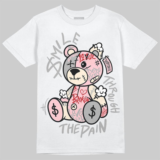 ASICS Gel-Nimbus 10.1 Strawberry DopeSkill T-Shirt Smile Through The Pain Graphic Streetwear - White 