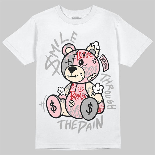 ASICS Gel-Nimbus 10.1 Strawberry DopeSkill T-Shirt Smile Through The Pain Graphic Streetwear - White 