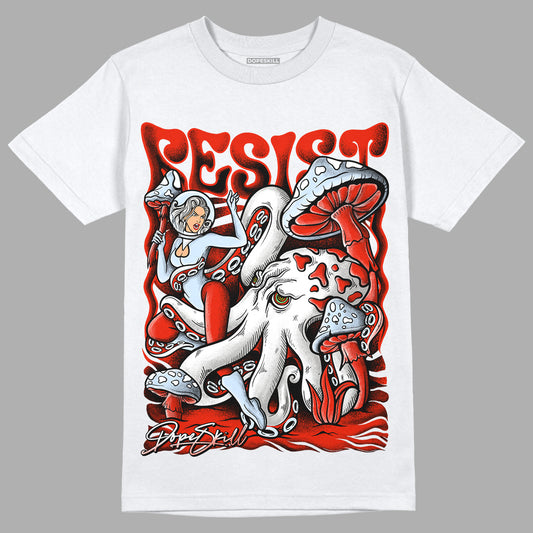 Jordan 6 Retro Toro Bravo DopeSkill T-Shirt Resist Graphic Streetwear - White