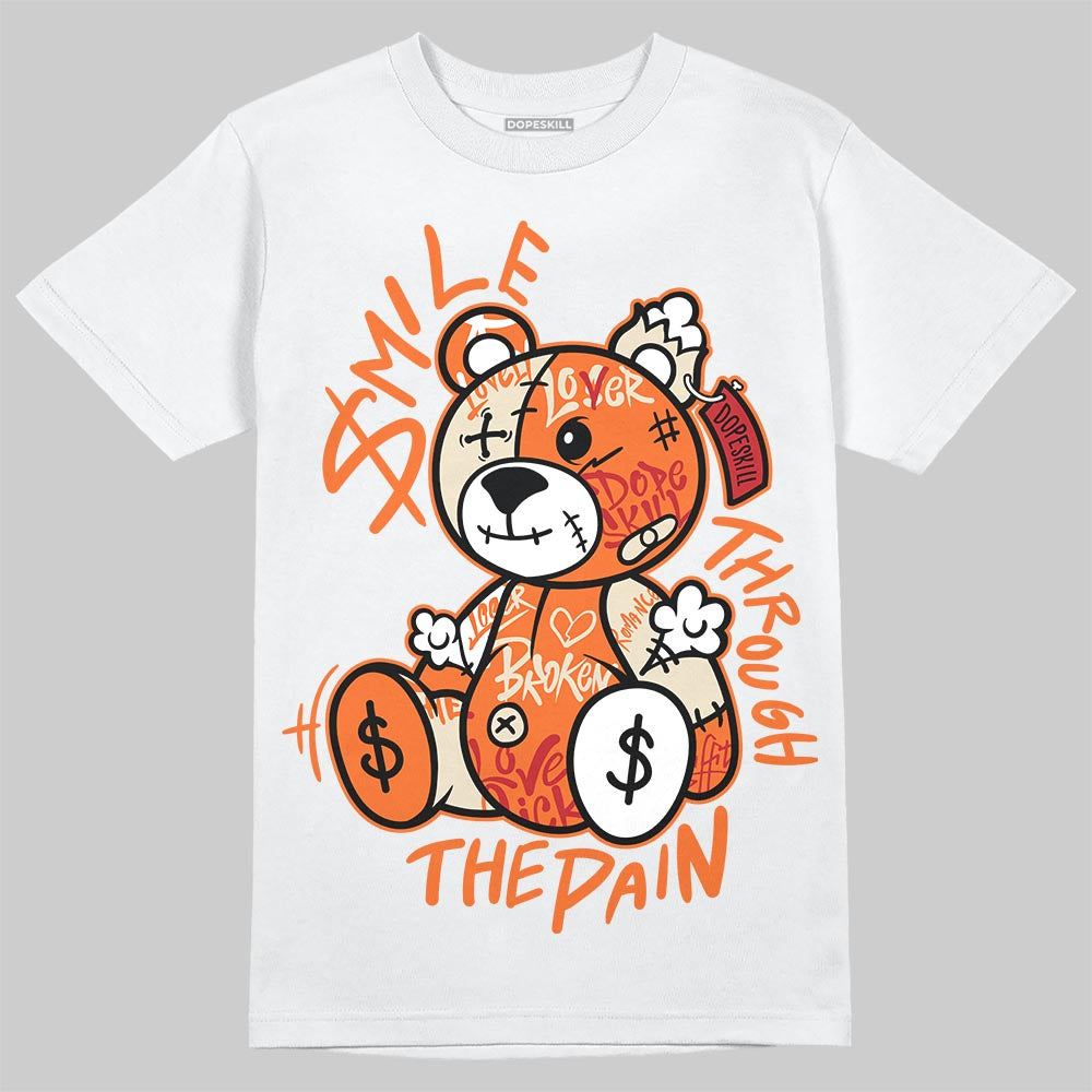 Jordan 3 “Starfish” DopeSkill T-Shirt Smile Through The Pain Graphic Streetwear - White 