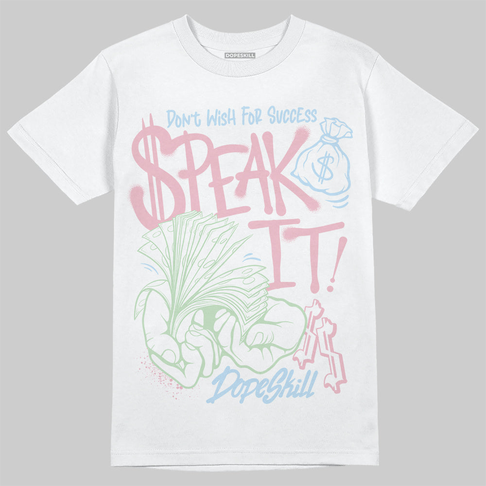 Jordan 4 Retro Valentine's Day (2026) (GS) DopeSkill T-Shirt Speak It Graphic Streetwear - White