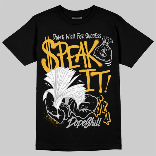 Jordan 5 'Tokyo' DopeSkill T-Shirt Speak It Graphic Streetwear - Black