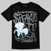 Jordan 5 Retro Wolf Grey (2026) DopeSkill T-Shirt Speak It Graphic Streetwear - Black