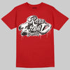 Nigel Sylvester x Air Jordan 4 ‘Brick by Brick’ DopeSkill T-Shirt Rare Breed Type Graphic Streetwear - Red