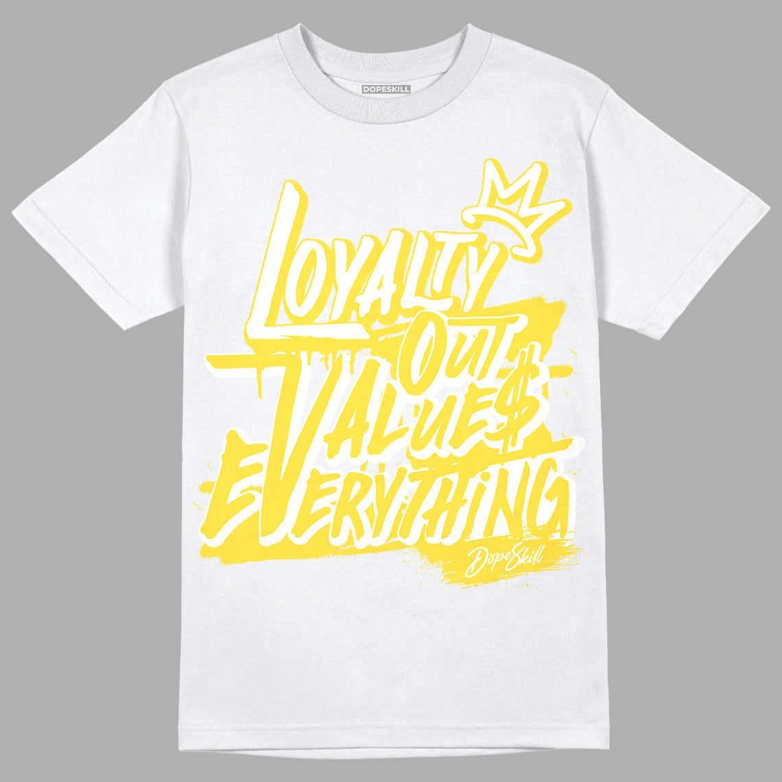  Jordan 11 Low 'Yellow Snakeskin' DopeSkill T-Shirt LOVE Graphic Streetwear - White