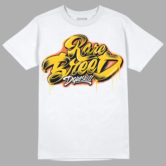 Yellow Sneakers DopeSkill T-Shirt Rare Breed Type Graphic Streetwear - White