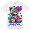 Dunk Low Argon DopeSkill T-Shirt Broken Bear Graphic Streetwear - White