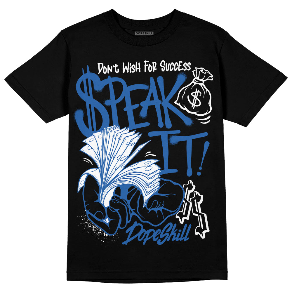 Jordan 11 Low “Space Jam” DopeSkill T-Shirt Speak It Graphic Streetwear - Black
