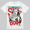 Jordan 5 ‘El Grito’ DopeSkill T-Shirt Stay It Busy Graphic Streetwear - White