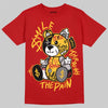 Jordan 14 Retro Ferrari (2025) DopeSkill T-Shirt Smile Through The Pain Graphic Streetwear - Red