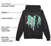 Green Glow 1s DopeSkill Hoodie Sweatshirt Slime Drip Heart Graphic