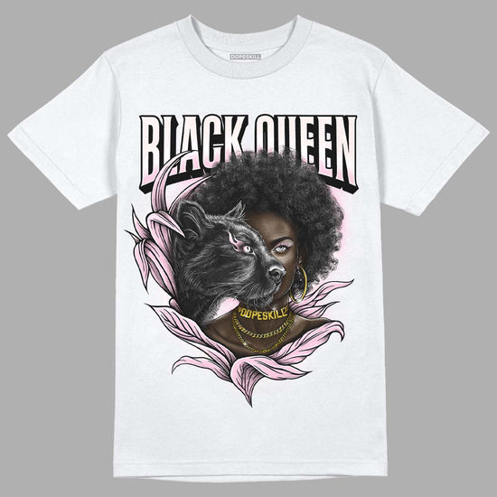 Dunk Low LX Pink Foam DopeSkill T-Shirt New Black Queen Graphic Streetwear - White