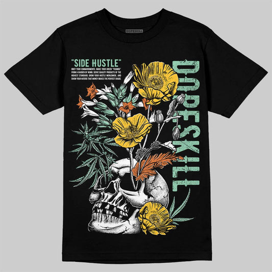 SB Dunk Low Rodeo Tourmaline DopeSkill T-Shirt Side Hustle Graphic Streetwear - black