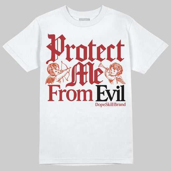 Nigel Sylvester x Air Jordan 4 ‘Brick by Brick’ DopeSkill T-Shirt Protect Me From Evil Graphic Streetwear - White