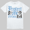 Jordan 12 Retro 'Melo' DopeSkill T-Shirt Protect Me From Evil Graphic Streetwear - White