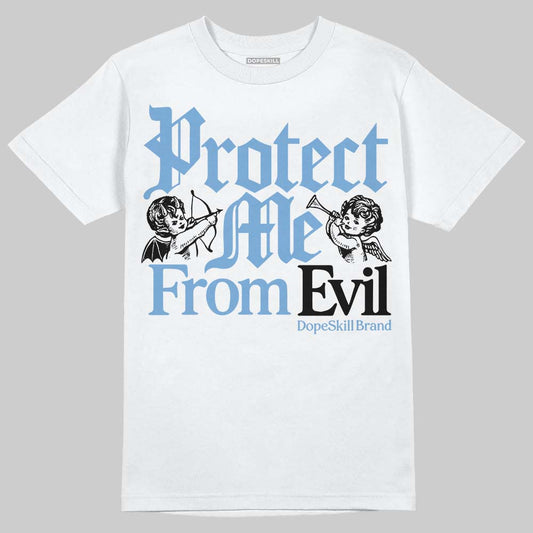 Jordan 12 Retro 'Melo' DopeSkill T-Shirt Protect Me From Evil Graphic Streetwear - White